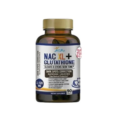 N-Acetyl L-Cysteine (NAC)90 Caps Non-GMO & Gluten Free 3120Mg