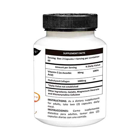 Collagen Hydrolyzed 1000mg Organic Vitamisan