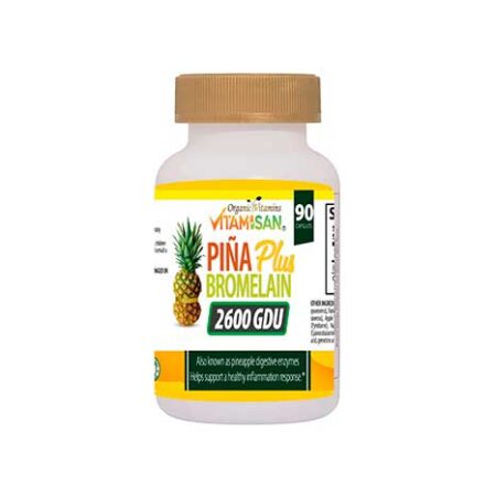 Piñaplus Bromelian 2600 GNU Vitamisan.