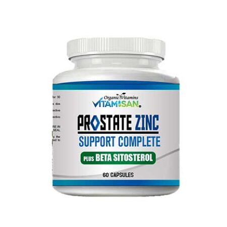 PROSTATE ZINC VITAMISAN PROSTATA SUPPORT 60 CAPSULES