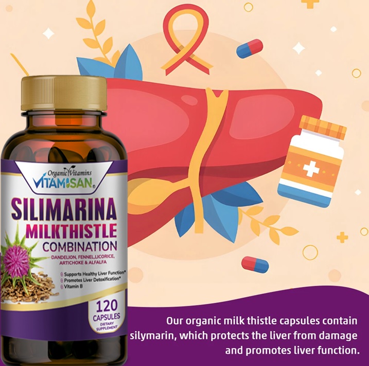 Silimarina Vitamisan 120 CAPSULES VITAMISAN