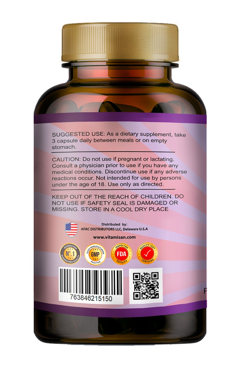 Candida Detox Parasite Flora Balance Vitamisan
