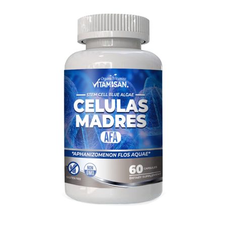 Vitamisan Stem Cell Plus – 1000mg - 60 Capsules – Powerful Stem Cell Enhancer for Youthful Vitality, Regeneration, and Overall Wellness